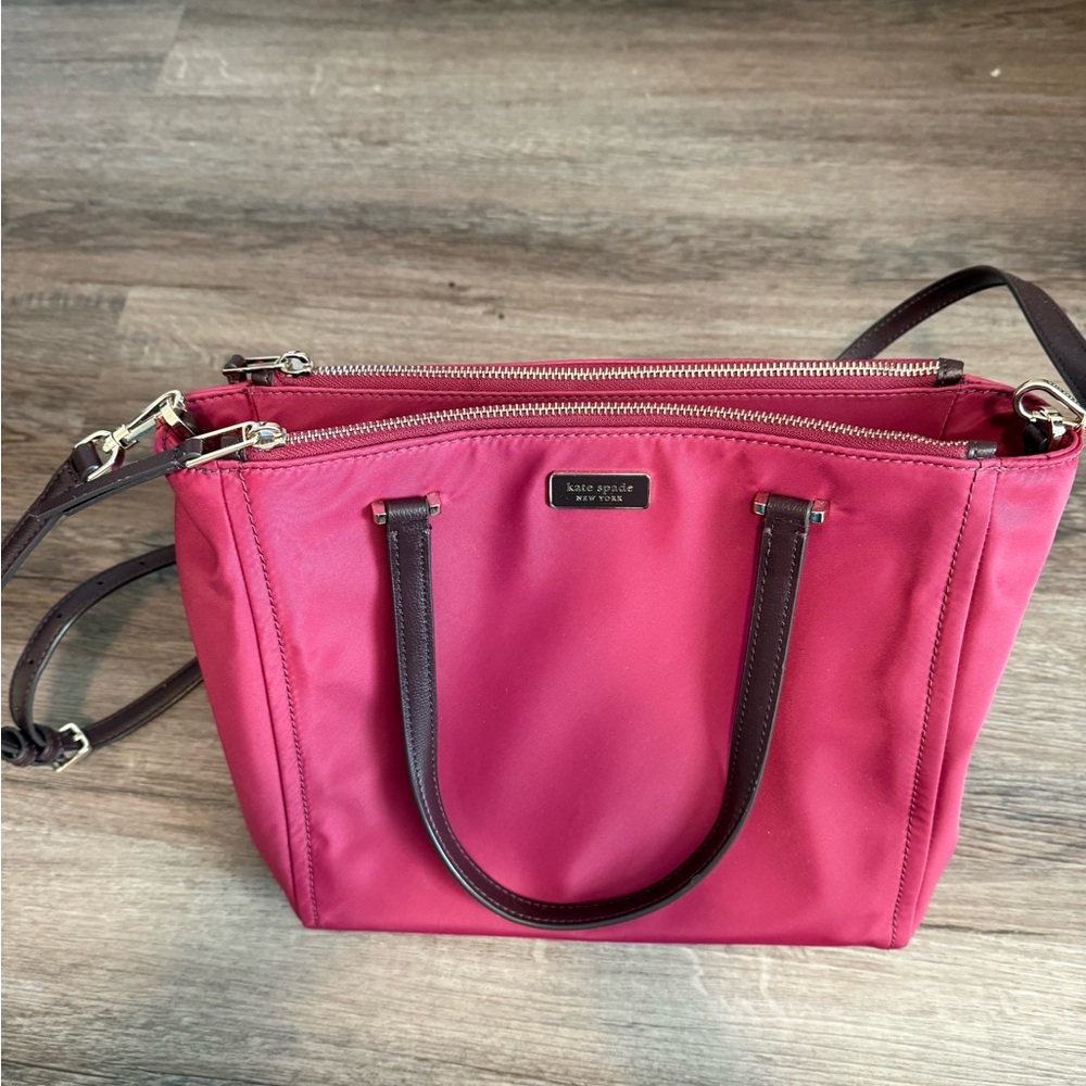 Kate Spade Deep Red Crossbody Bag